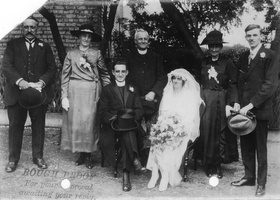 Wedding of HR Snell and E Smith